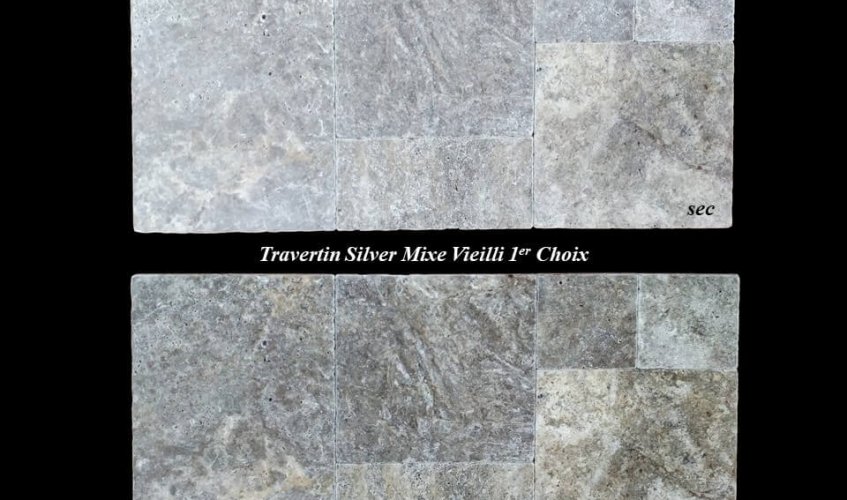 TRAVERTIN SILVER MIXE