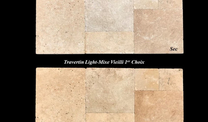 TRAVERTIN LIGHT MIXE